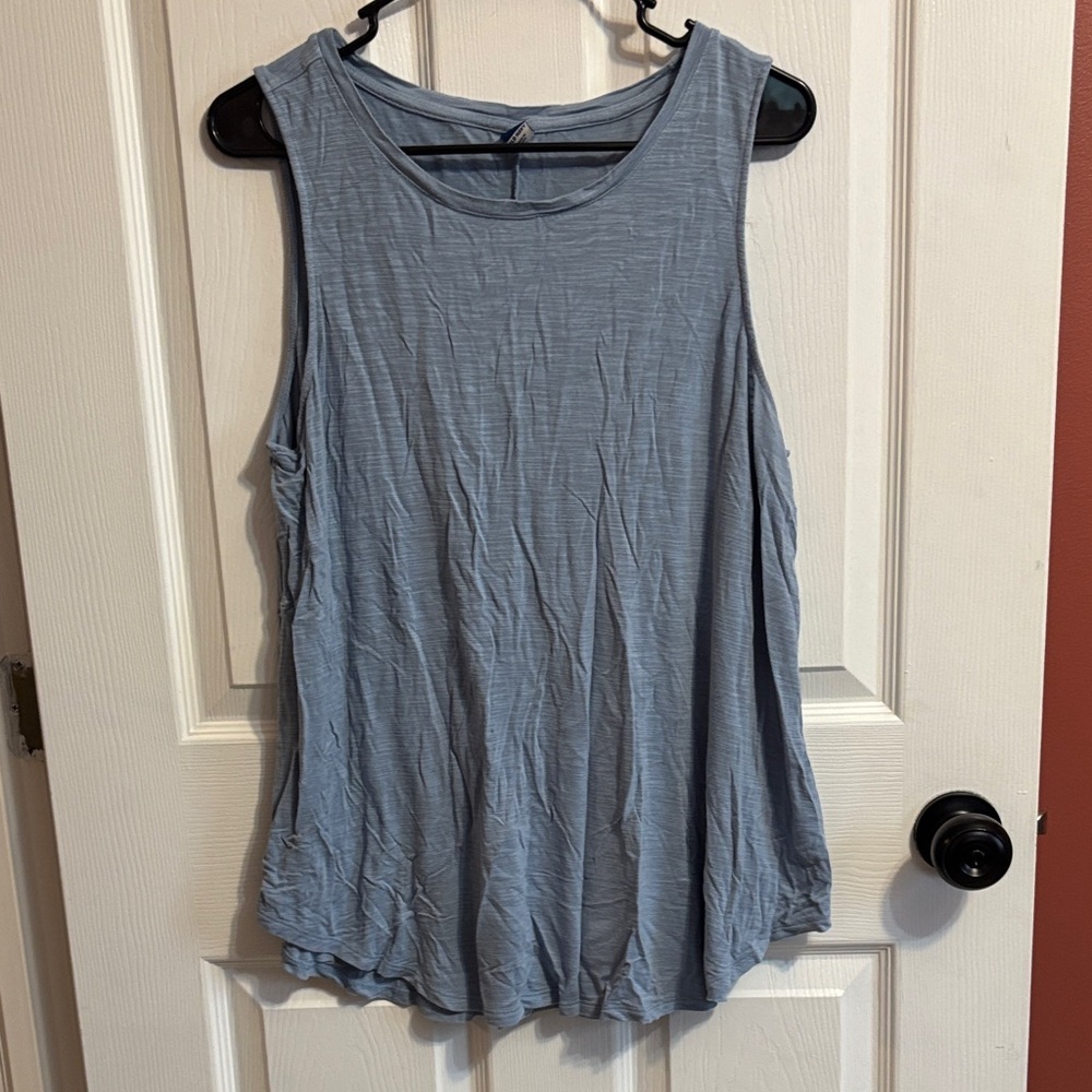 Old Navy Women's Light Blue Tank Top